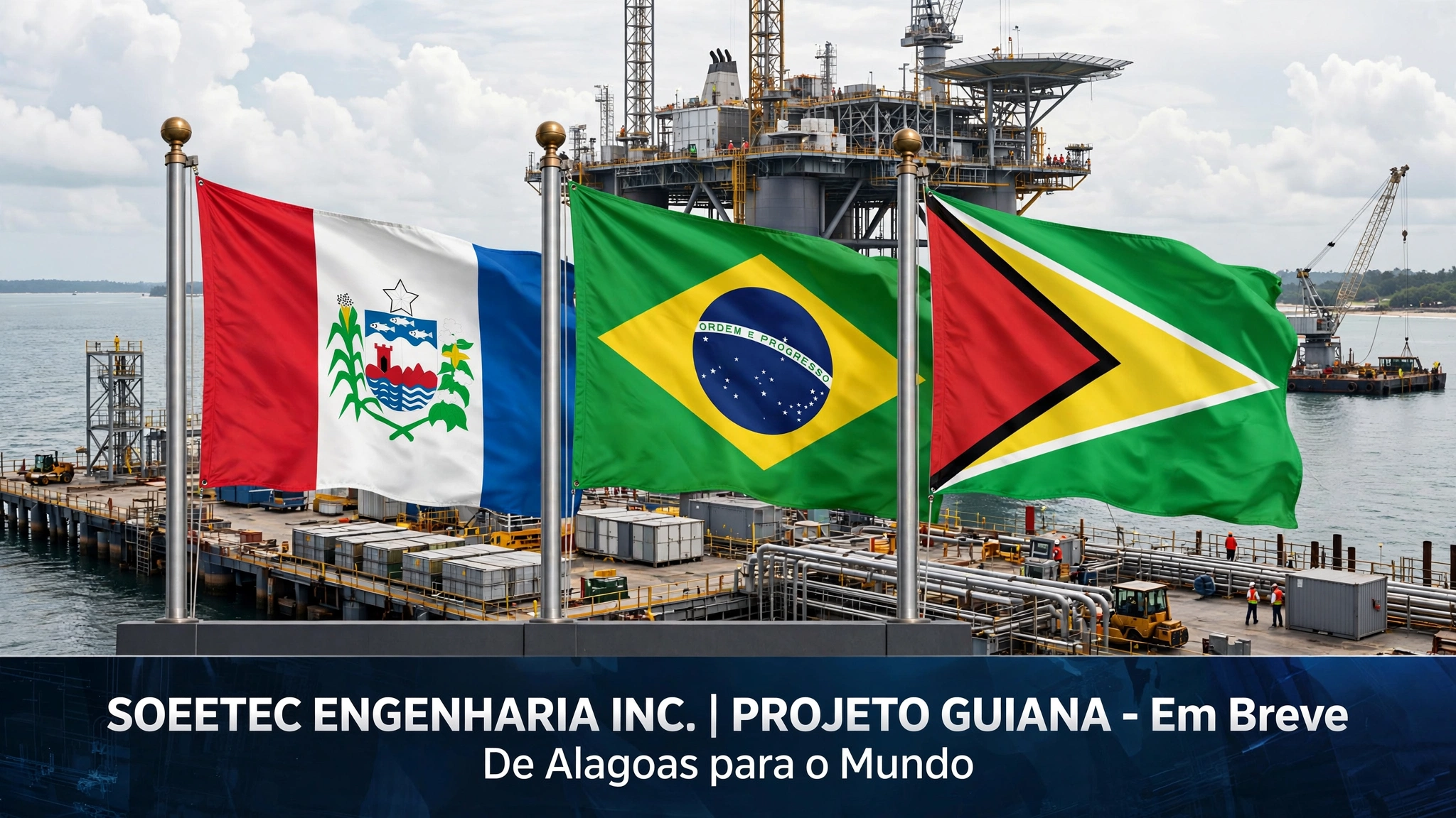 Das Alagoas/Brasil para o Mundo: Soeetec Engenharia Expande Operações para a República Cooperativista da Guiana